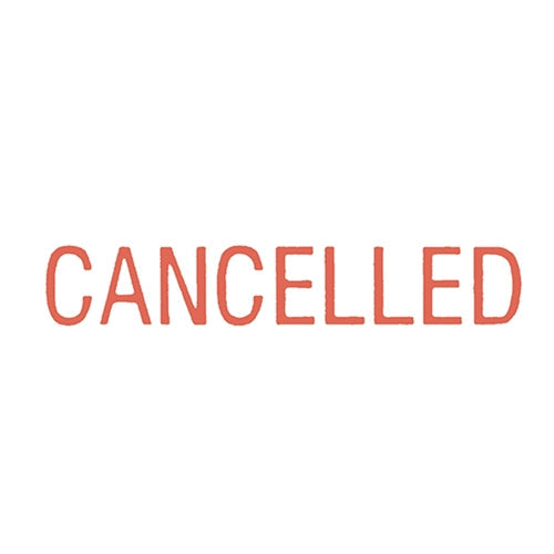 Dixon Stamp 019 Cancelled Red Pre Inked - Cafe Supply