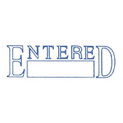 Dixon Stamp Entered 029 Blue - Cafe Supply