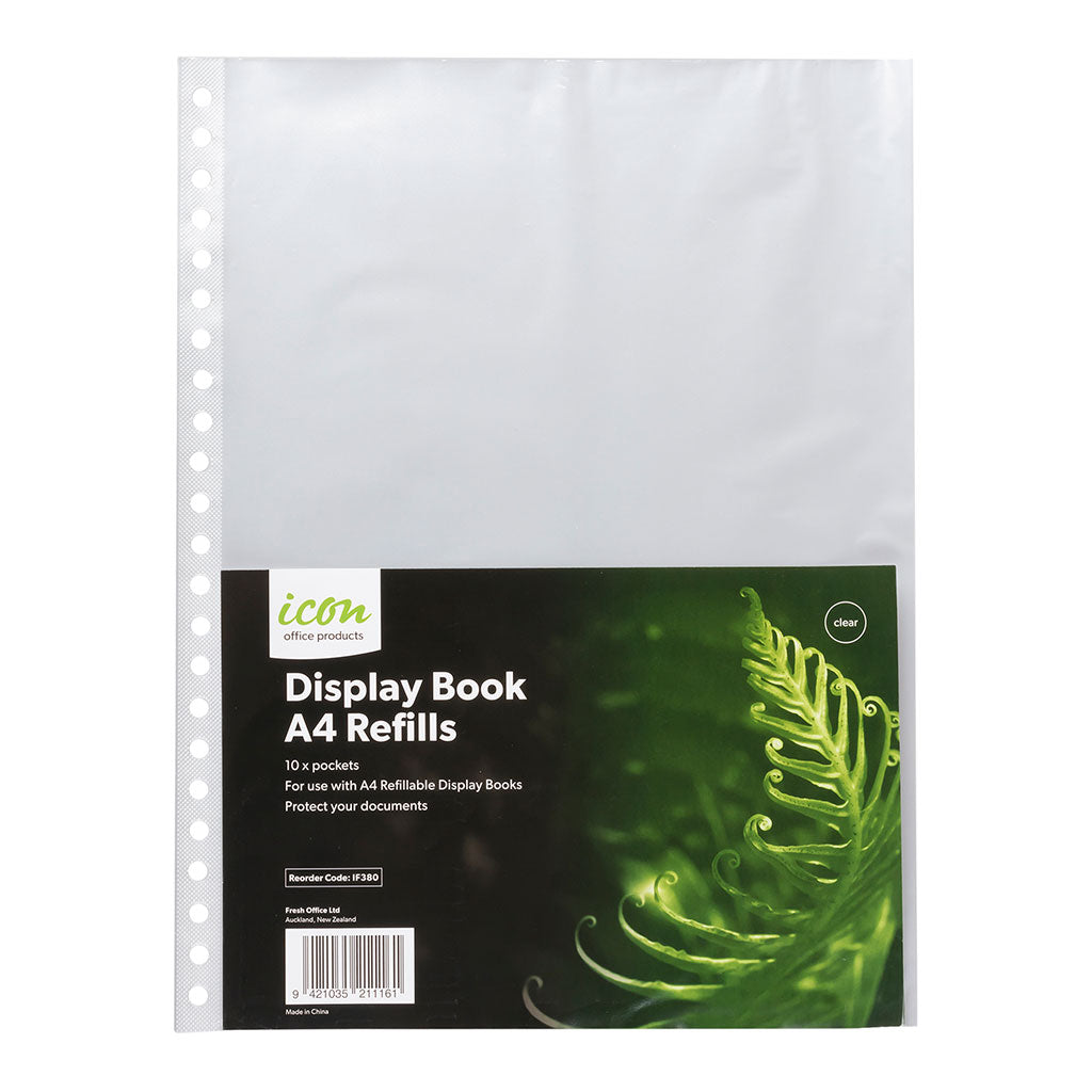 Icon Refillable Display Book Refills, Pack of 10 – Northern Hospitality