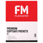FM Pocket Copysafe A4 Premium Glass Clear 50um Box 100 - Cafe Supply