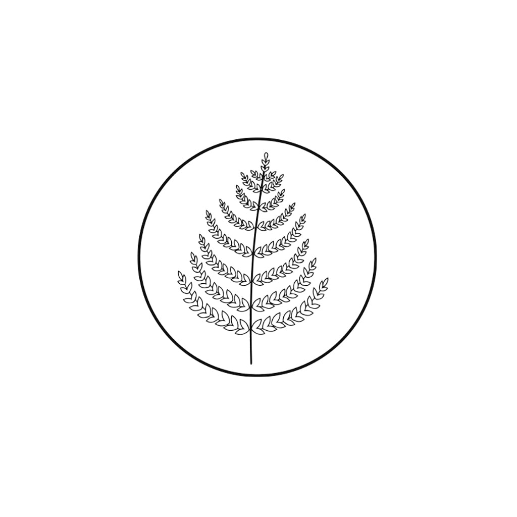 Herbin Round Wax Seal Fern