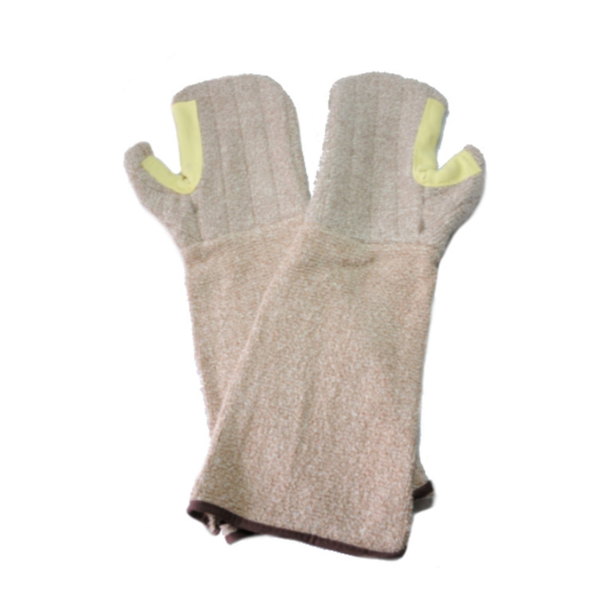 Long Oven Mitt (Pair) 430mm Multi purpose, Oil Block Barrier, Rated 230 deg C. - Cafe Supply