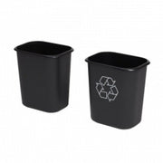 14L Rectangle Plastic Recycling Bin - Cafe Supply