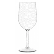 Polycarbonate Rivera Wine Glass 370ml - Cafe Supply