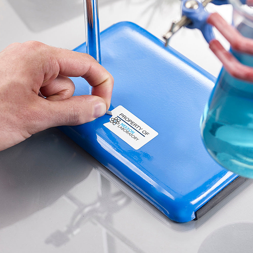 Avery No Peel Label L6145 White 40up 10 Sheets Laser 45.7x25.4mm - Cafe Supply