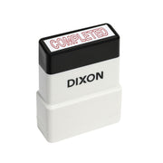 Dixon Stamp 009 Completed Red Pre Inked - Cafe Supply