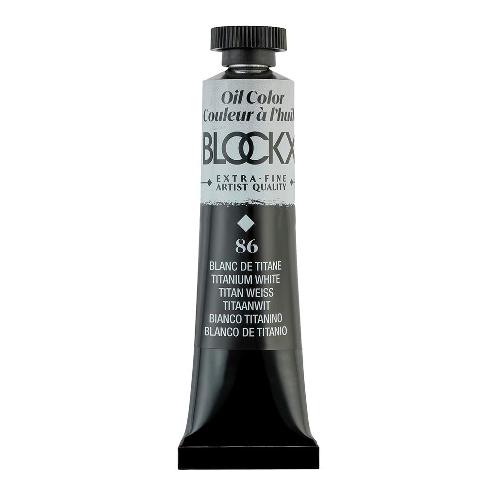 BLOCKX Oil Tube 20ml 86 Titanium White
