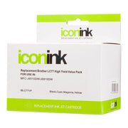 Icon Compatible Brother LC77XL BCMY Ink Value Pack