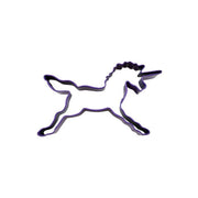 Unicorn Cookie Cutter, Purple metal. 11.5cm - Cafe Supply