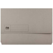FM Document Wallet Grey Foolscap - Cafe Supply