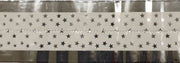 Cake Band Star White/Silver 63mm (7m) - SOLD OUT - Cafe Supply