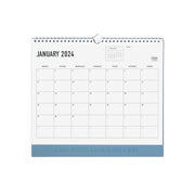 Letts of London Wall Calendar Conscious 300x270mm Ocean Even Year