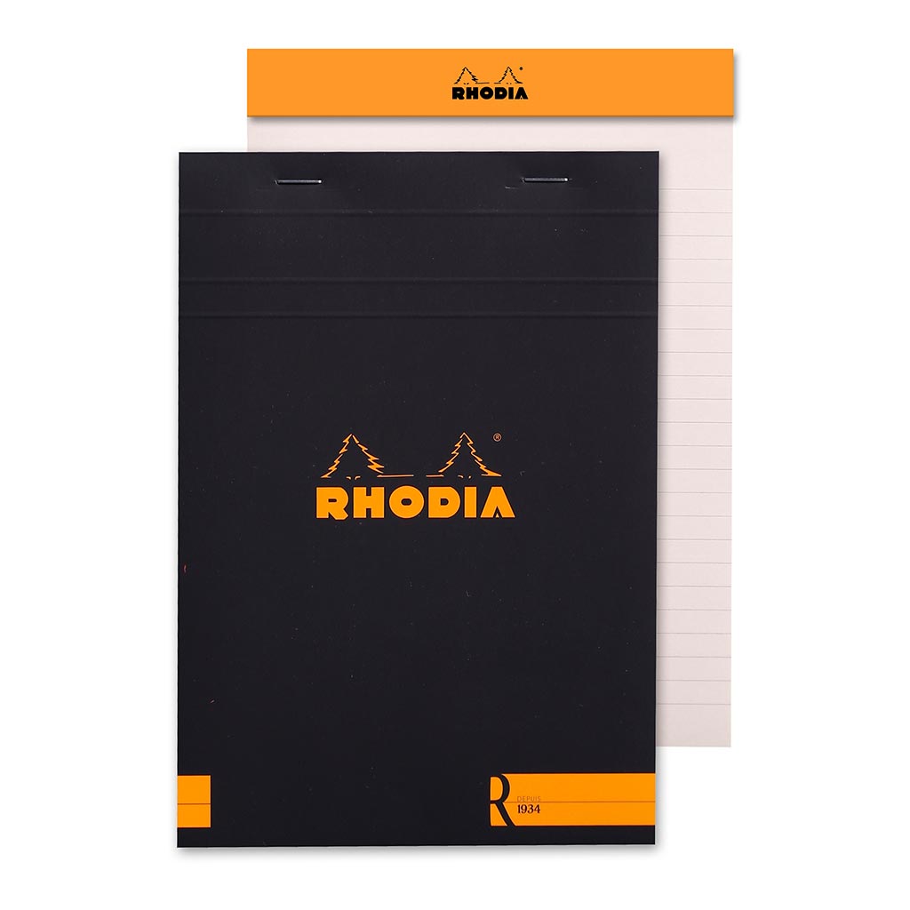Rhodia le R Pad No. 16 A5 Lined Black