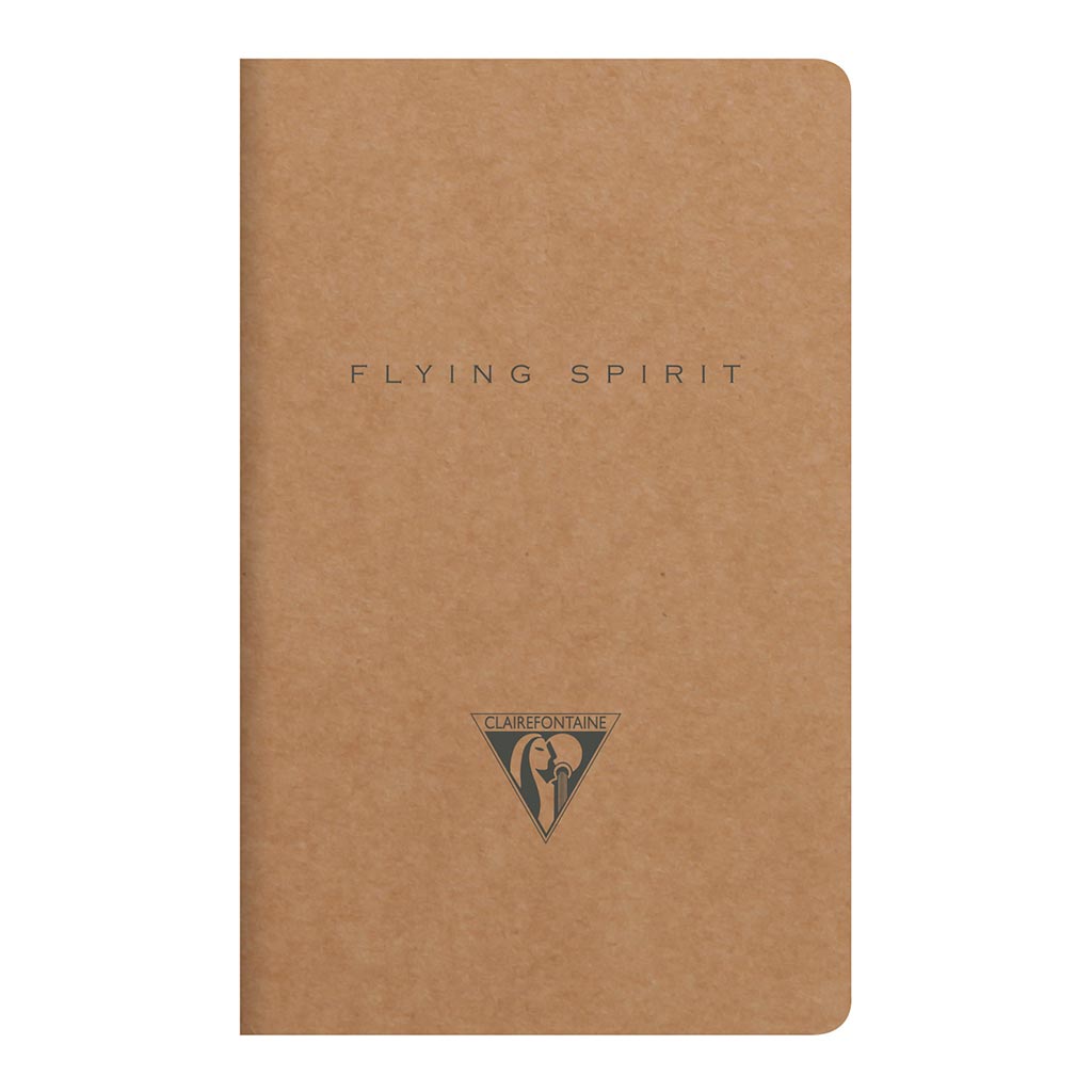 Flying Spirit Sewn Notebook 7.5x12cm Kraft
