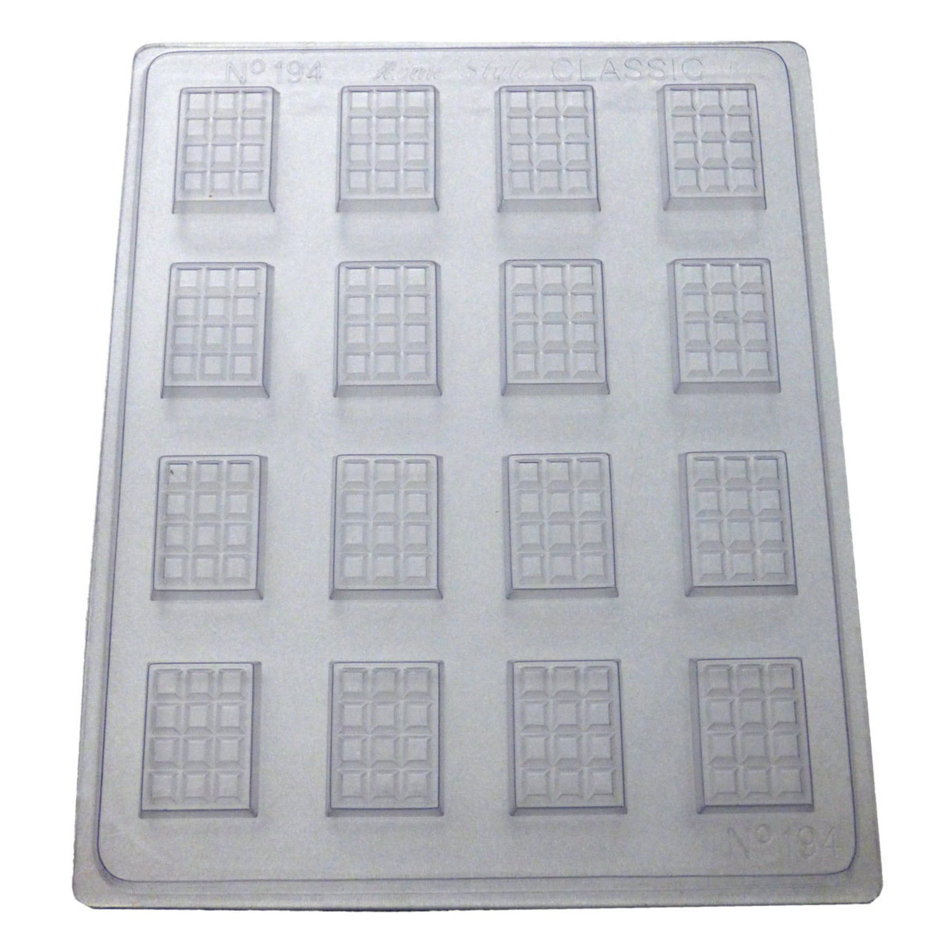 Mini chocolate Bars #7 Mould 0.6mm - Cafe Supply