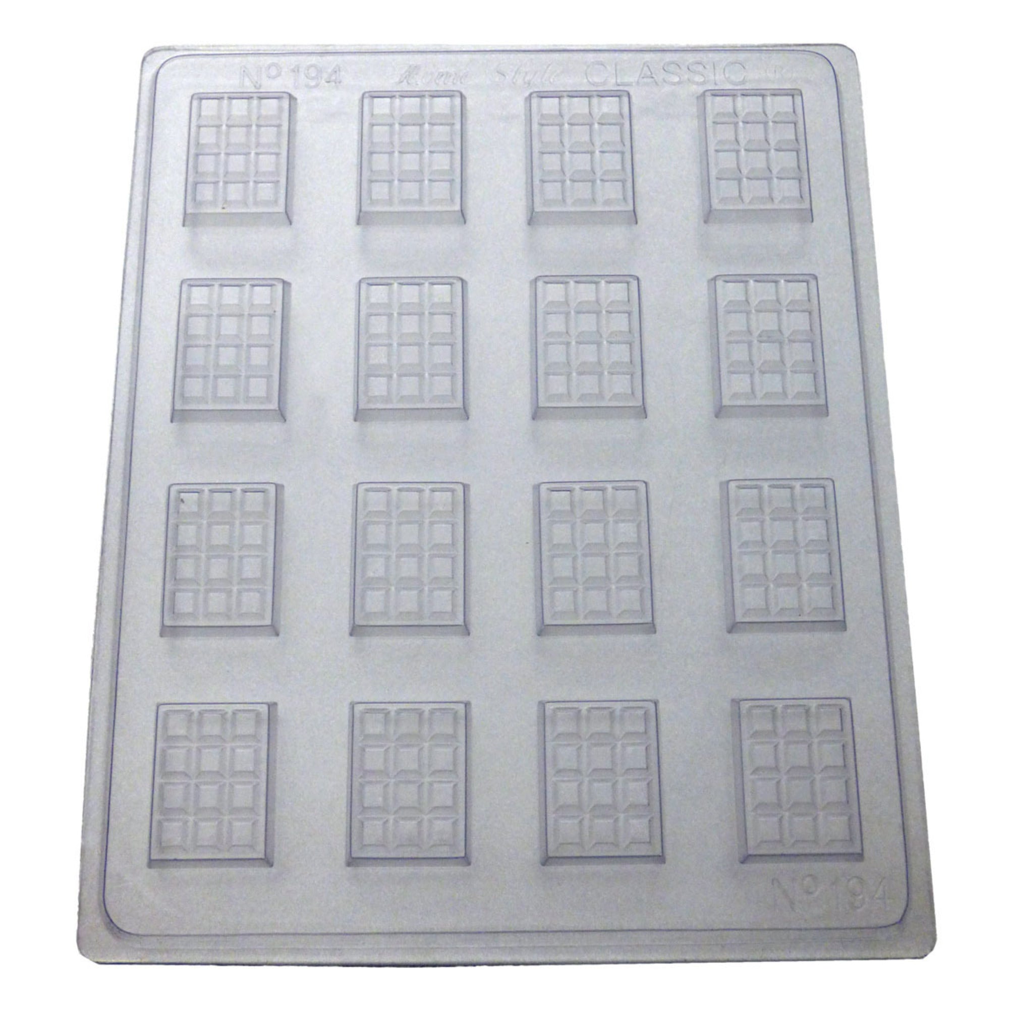 Mini chocolate Bars #7 Mould 0.6mm - Cafe Supply
