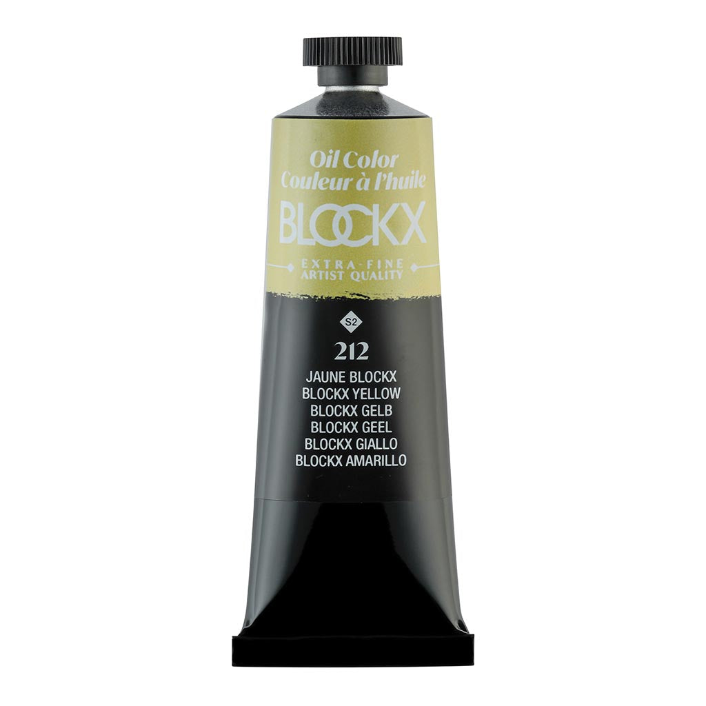 BLOCKX Oil Tube 35ml S2 212 Blockx Yellow