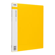 Icon Display Book A4 with Insert Spine 10 Pocket Yellow