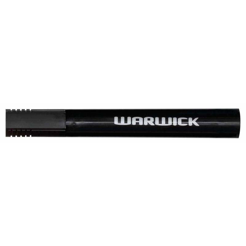 Warwick Marker Black Bullet Tip Blister 2 Pack Permanent - Cafe Supply