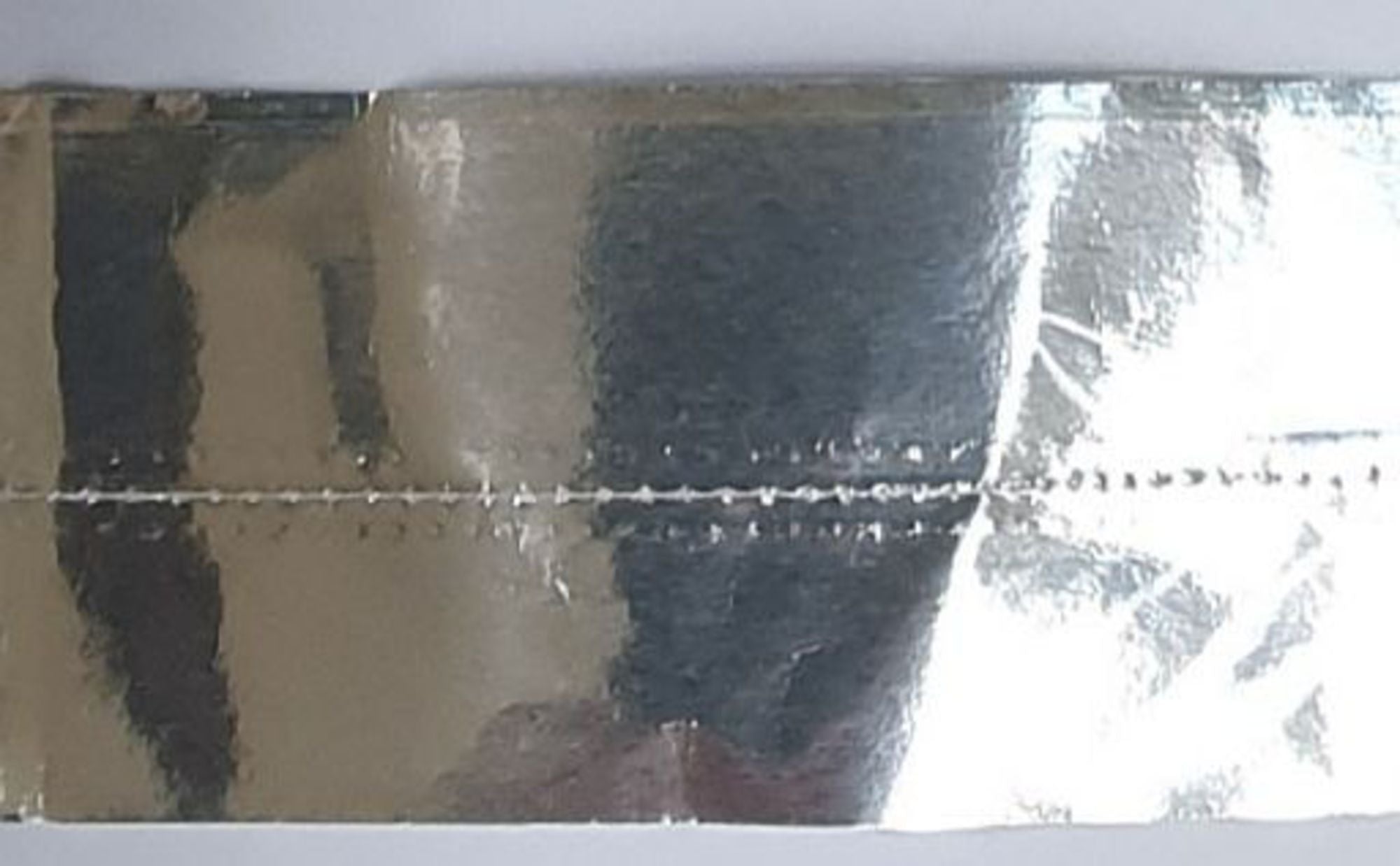 Cake Band Plain Silver 63mm (7m) - SOLD OUT - Cafe Supply