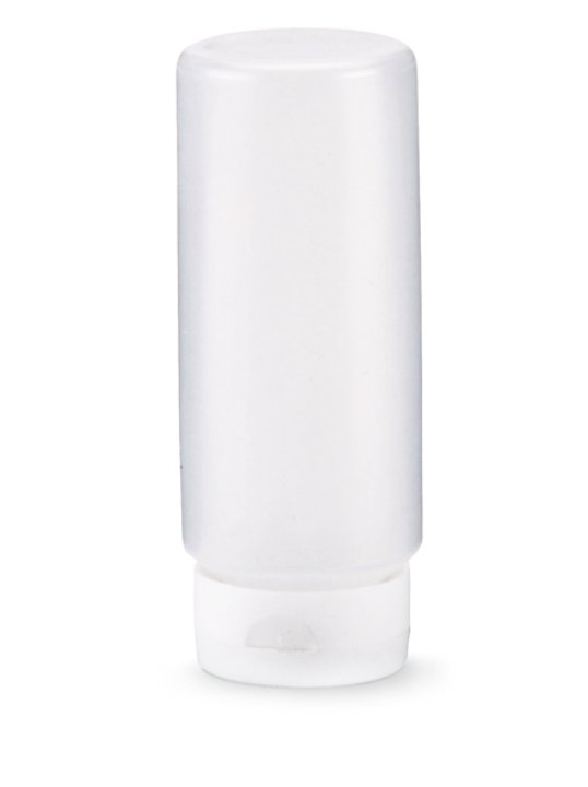 12-ounce Traex® Color Mate clear squeeze dispenser with FlowCut™ cap