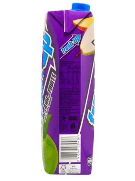 Fresh Up Apple & Sum..Ahh Fruits Fruit Juice Drink 1l - Cafe Supply