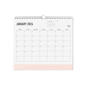Letts of London Wall Calendar Conscious 300x270mm Rosewater Even Year