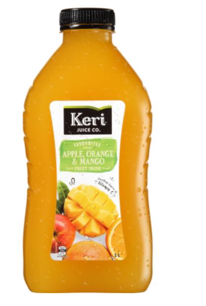 Keri Favourites Apple Orange & Mango Fruit Drink 1l - Cafe Supply