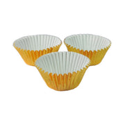 Foil Gold Baking Cups 50x35mm (500) - Cafe Supply