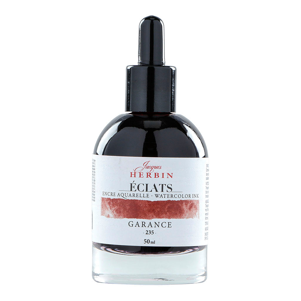 Jacques Herbin Eclats Watercolour Ink 235 Madder 50ml