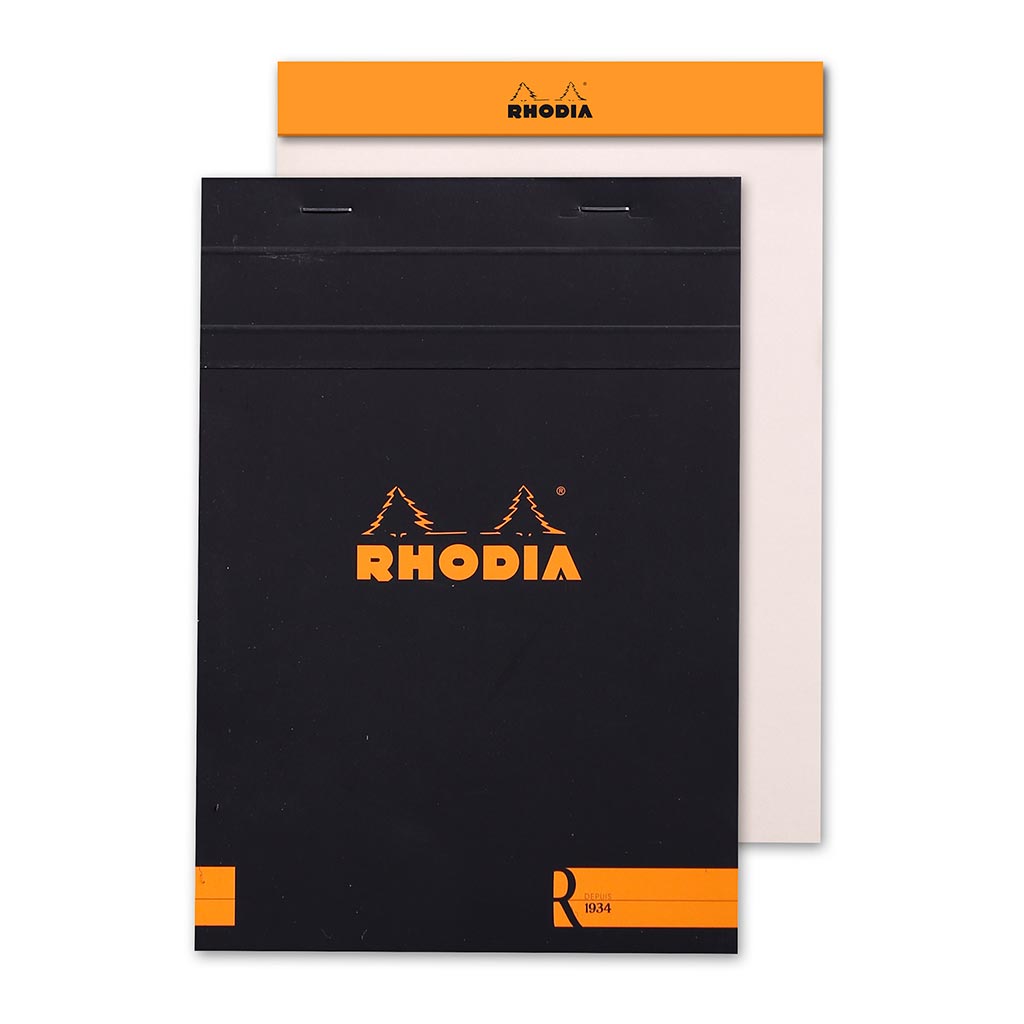 Rhodia le R Pad No. 16 A5 Blank Black
