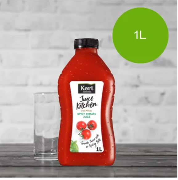 Keri Juice Kitchen Premium Spicy Tomato Juice 1l