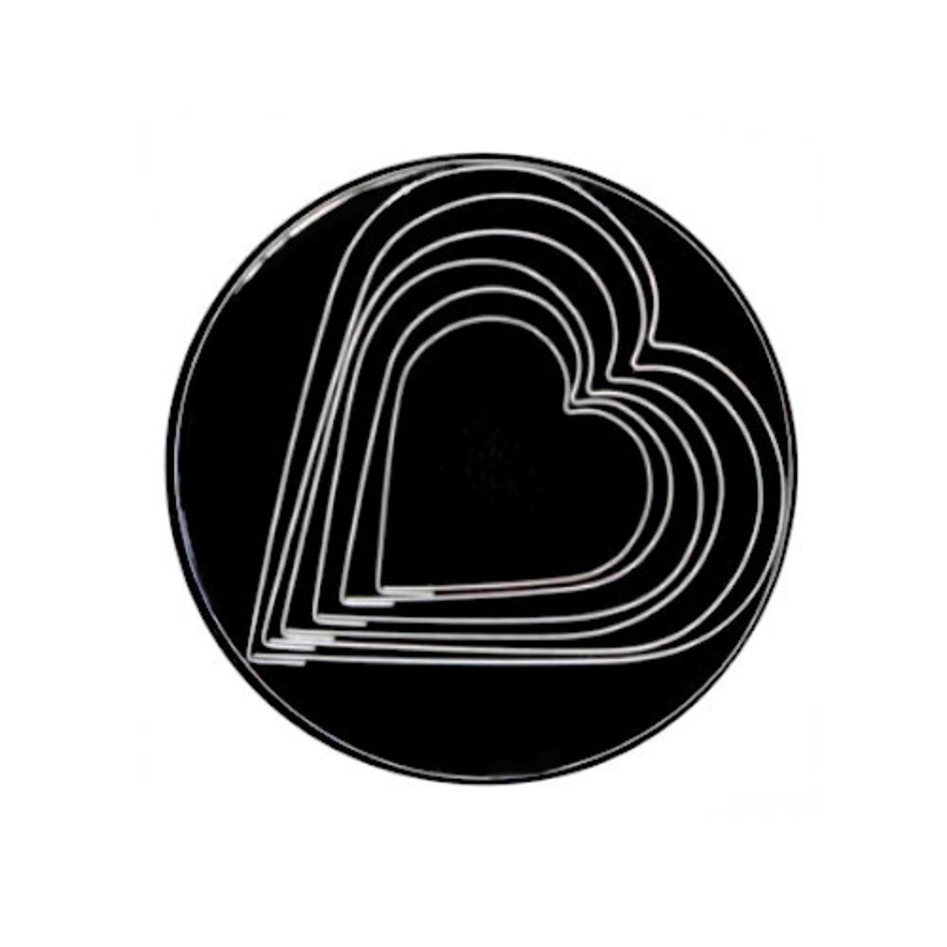 S/S Heart Cutter Set (6) - Cafe Supply