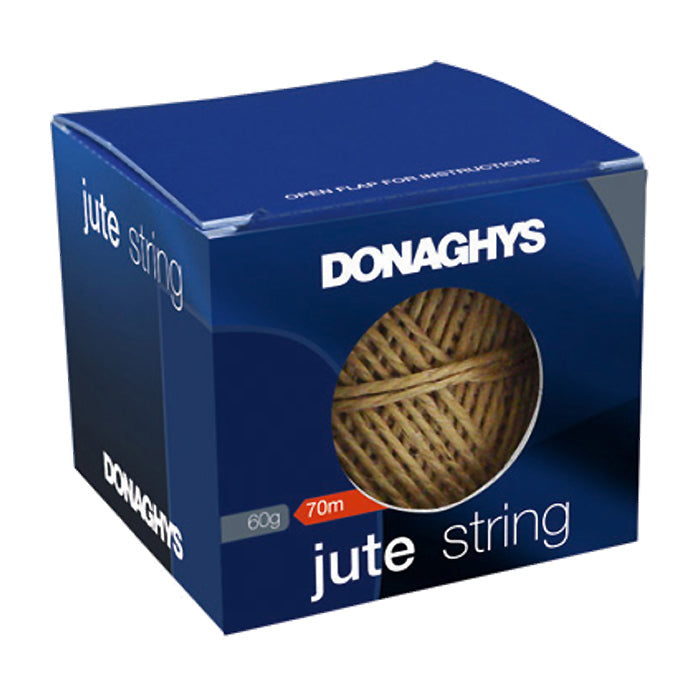 Donaghys Jute String Natural 60g Box 70m - Cafe Supply