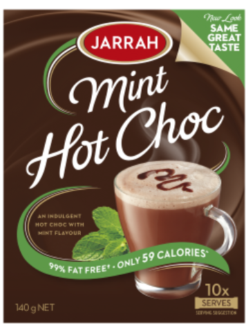Jarrah Mint Hot Choc Sachets 10pk