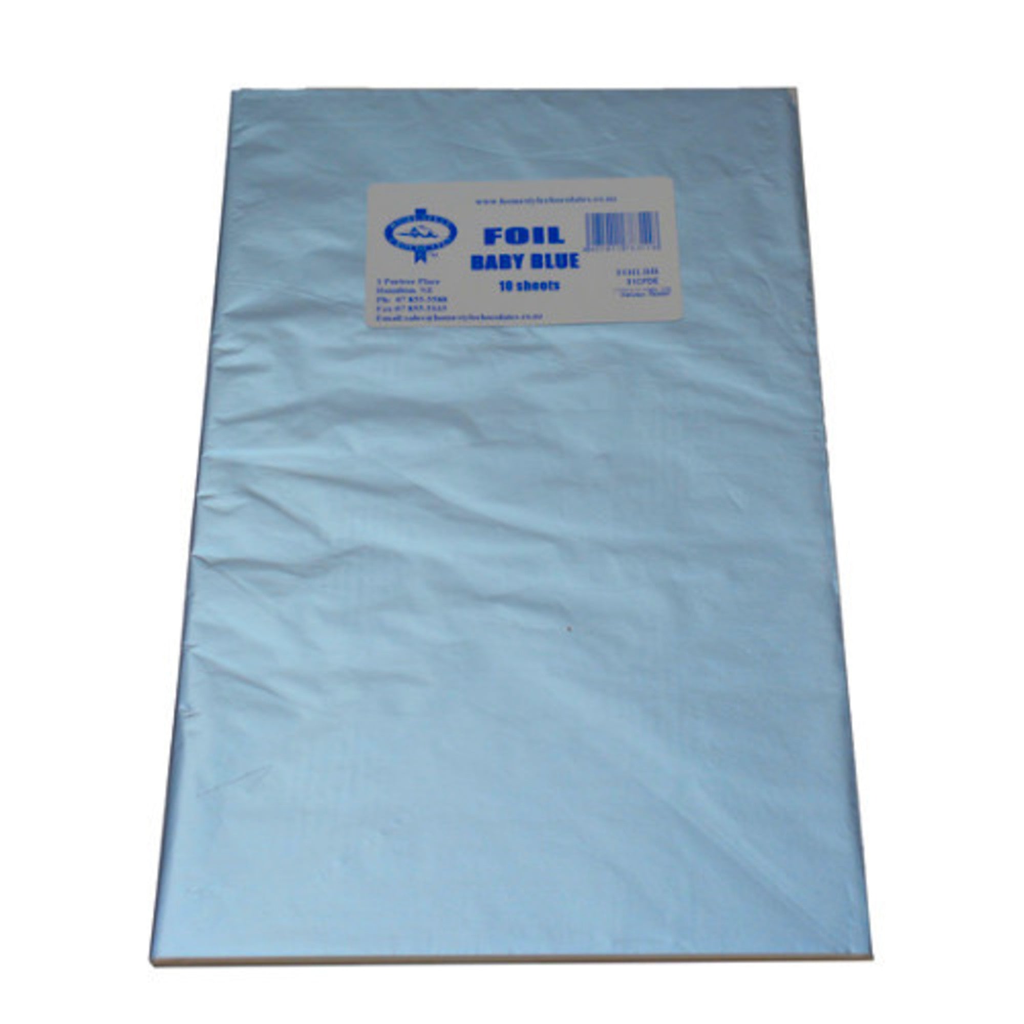 Confectionary Foil - Baby Blue 10 Pack - Cafe Supply