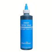 Chefmaster Neon Brite Liquid Brite Blue - Cafe Supply