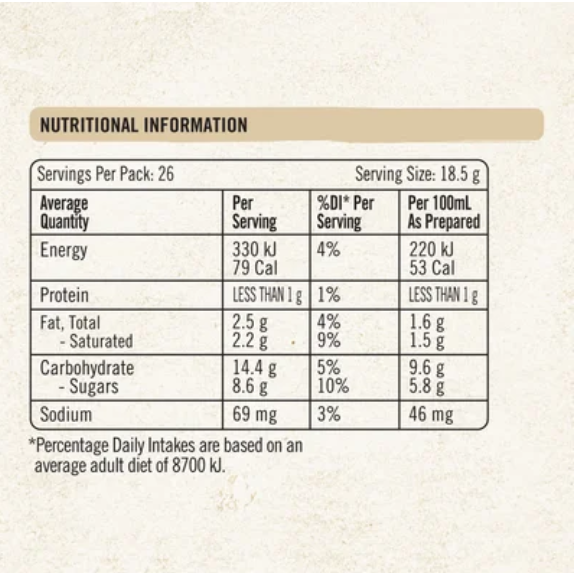 Nescafe Vanilla Latte Coffee Sachets Value Pack 26pk - Cafe Supply