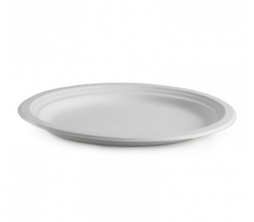 32X25CM / 12.5X10” OVAL BIOCANE PLATE - Cafe Supply