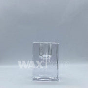 40 x 60mm Clear Glass Taper Holder - Cafe Supply