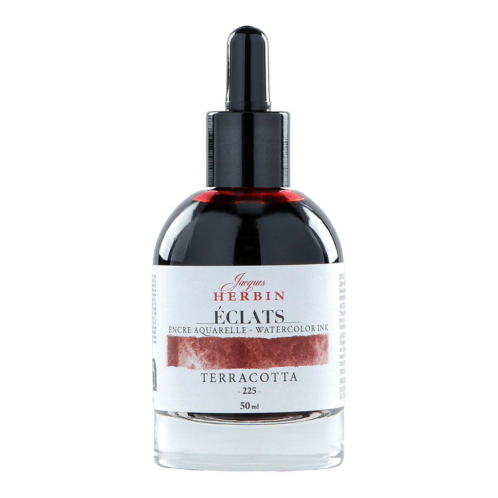 Jacques Herbin Eclats Watercolour Ink 225 Terracotta 50ml