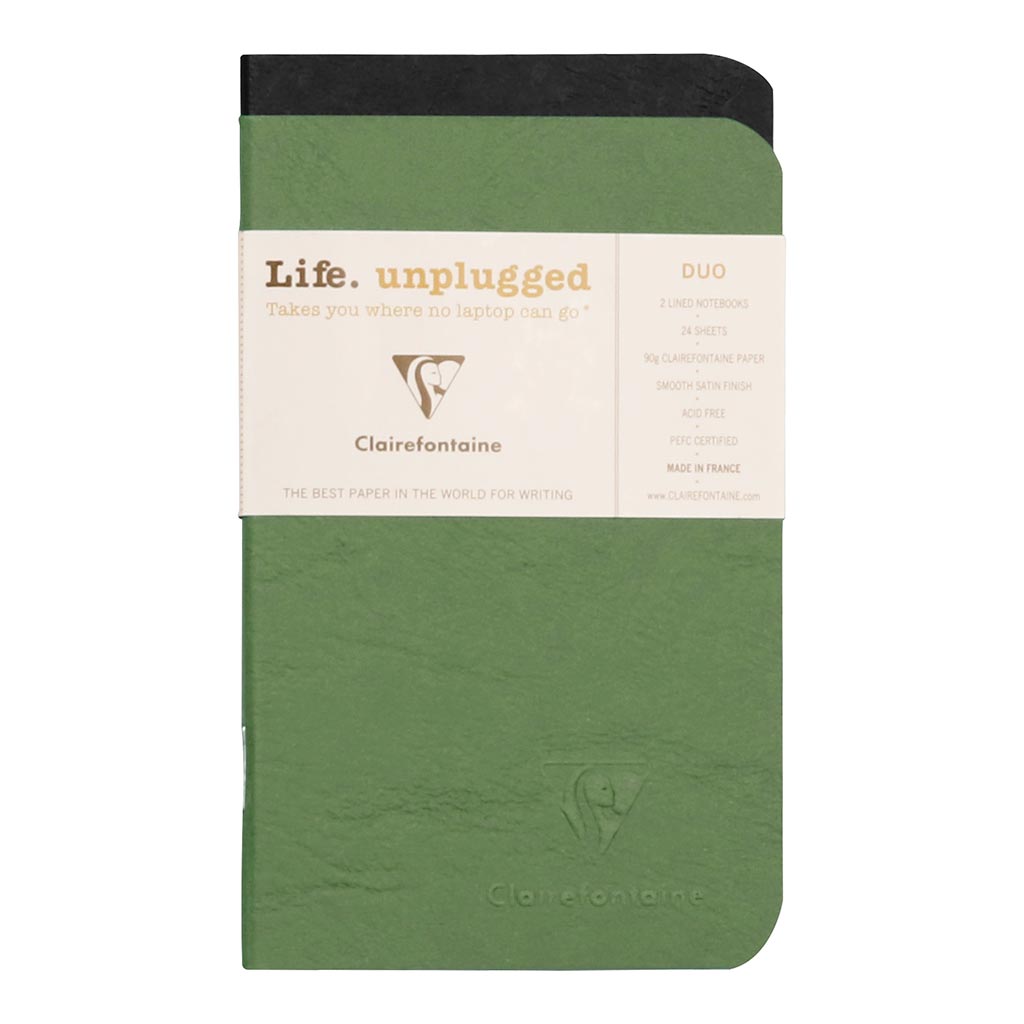 Age Bag Notebook Pocket Lined Assorted, Pack of 2