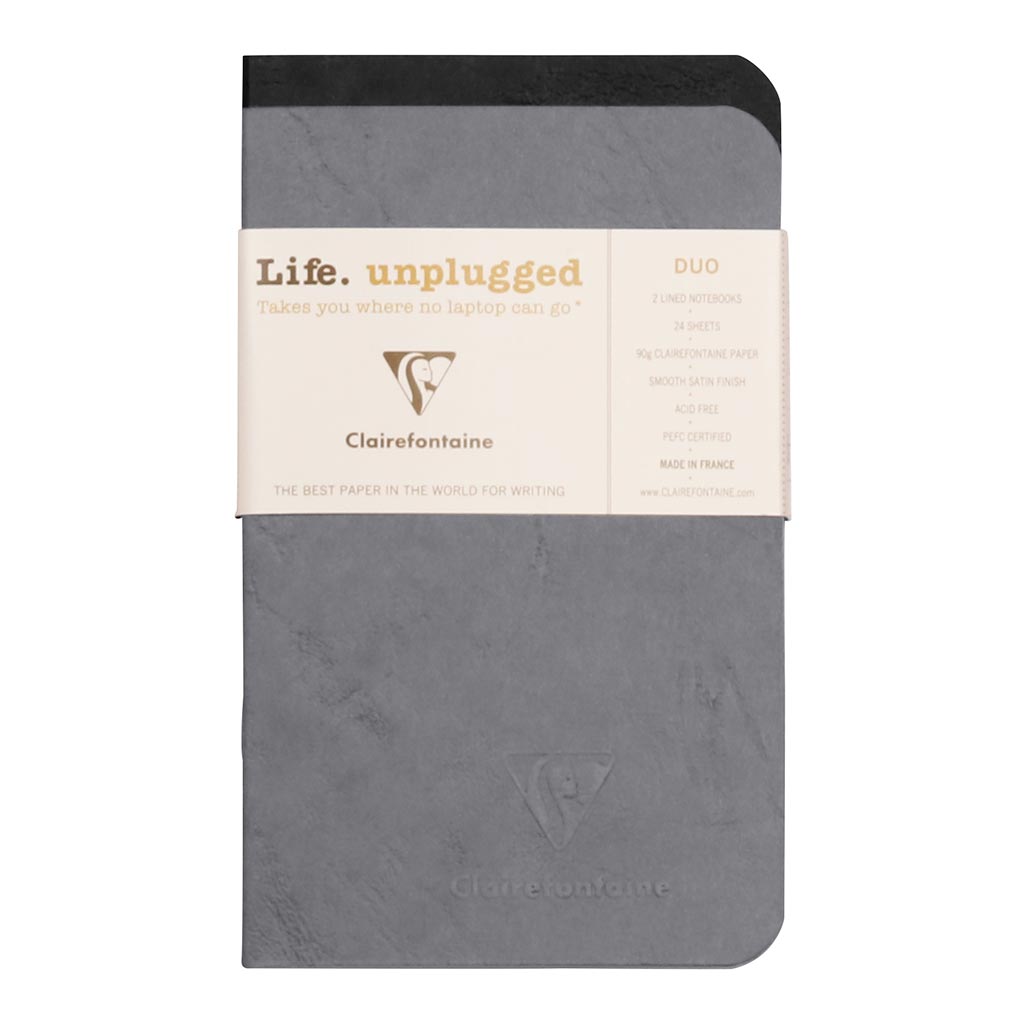 Age Bag Notebook Pocket Lined Assorted, Pack of 2