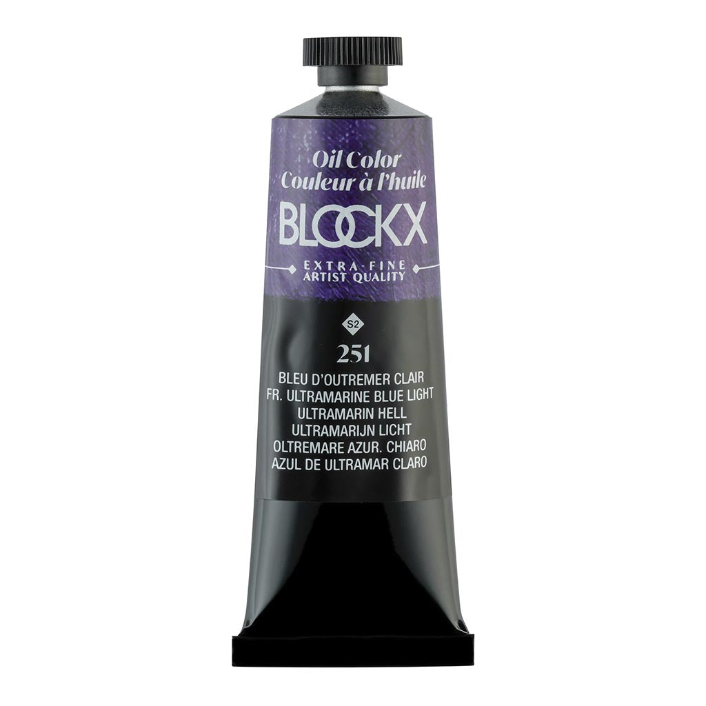 BLOCKX Oil Tube 35ml S2 251 Ultramarine Blue Light