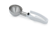 4 7/10-ounce disher with white squeeze handle