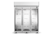 Skope TMF1500N-Ice 3 Glass Door Upright Display or Storage Freezer