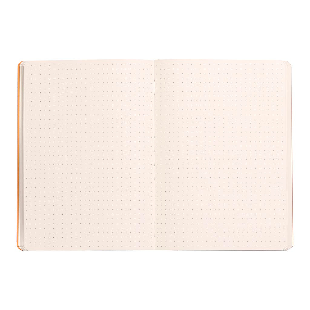 Rhodiarama Softcover Notebook A5 Dotted Iris Blue