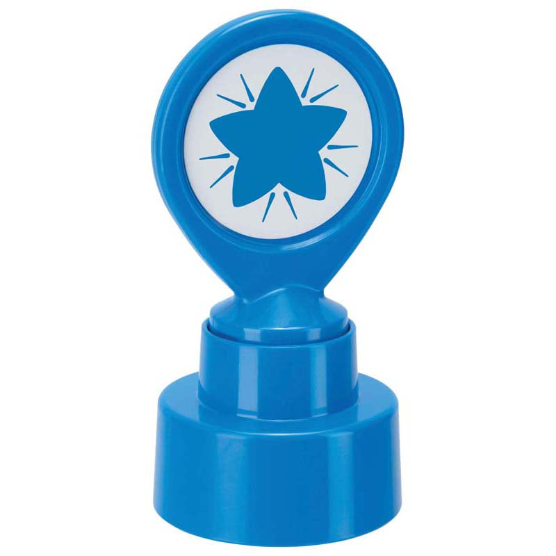 Colop Motivational Stamp Blue Star - Cafe Supply