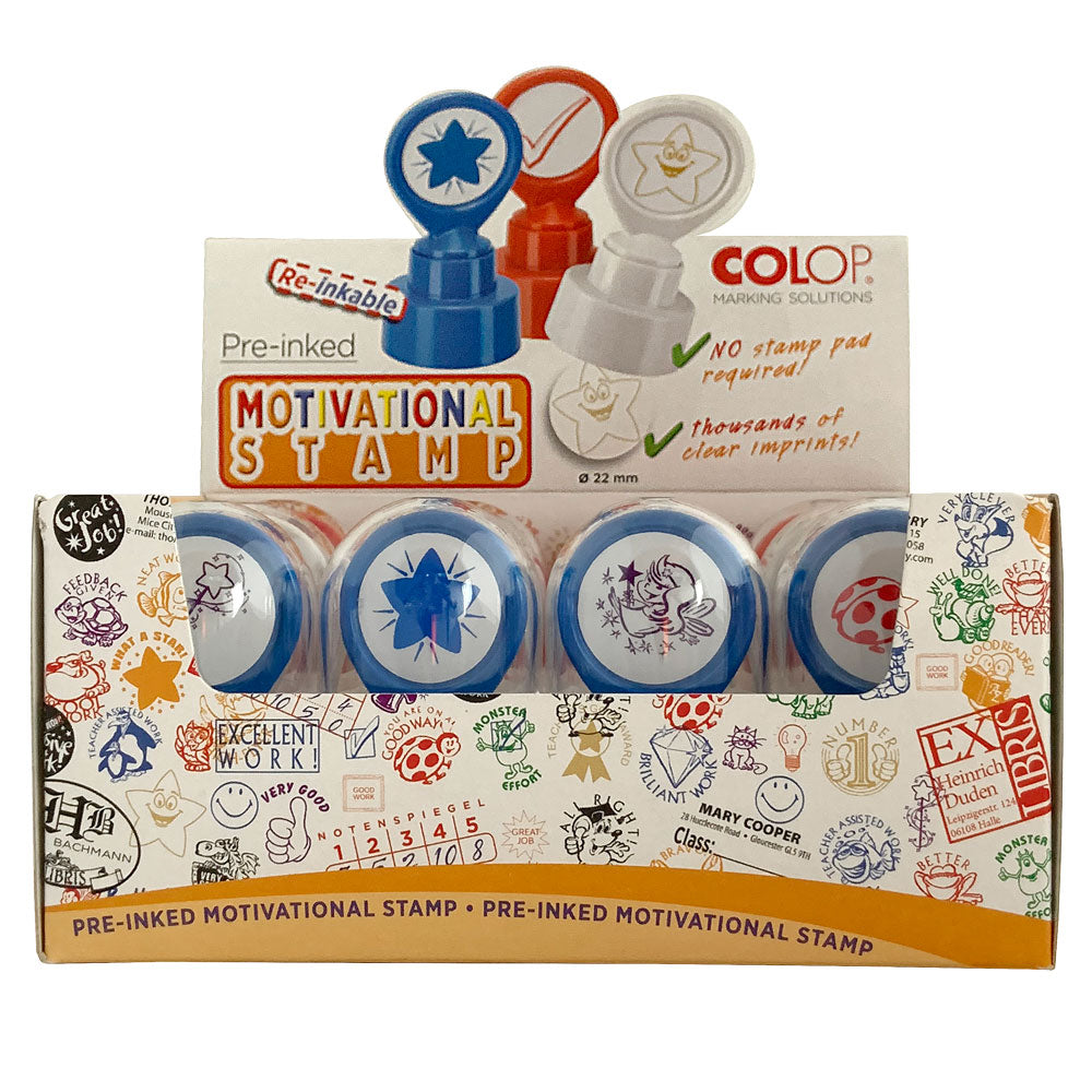 Colop Motivational Stamp Assorted - Cafe Supply