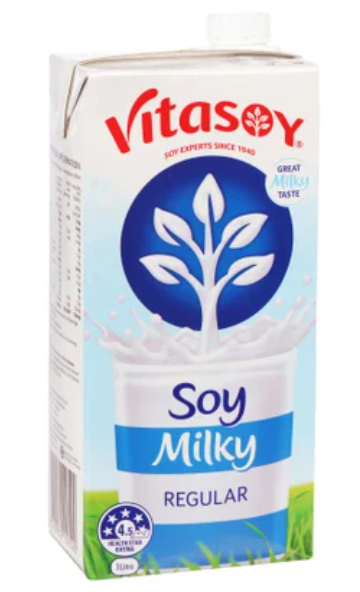 Vitasoy Regular Soy Milky 1l - Cafe Supply